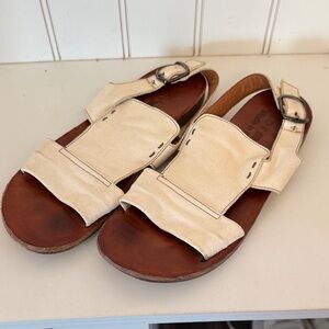 Italian flat sandal Size 38